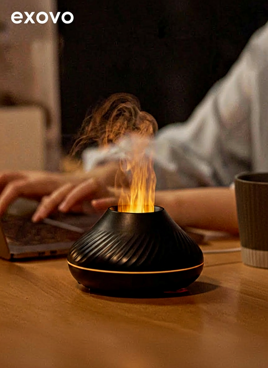 🌋 Eruption of Calm™ – The Volcanic Aromatherapy Diffuser